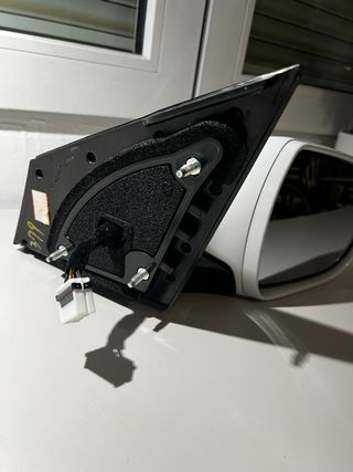 Espejo retrovisor Derecho Hyundai i40 blanco/negro