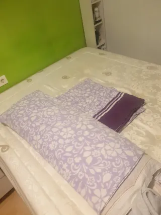 Juego de cama polar: sábana y funda almohada