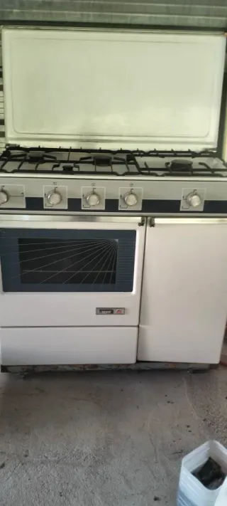 Cocina y horno de gas
