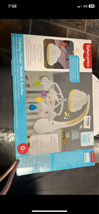 Mobile Fisher-Price Calming Clouds per Culla