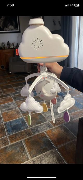 Mobile Fisher-Price Calming Clouds per Culla