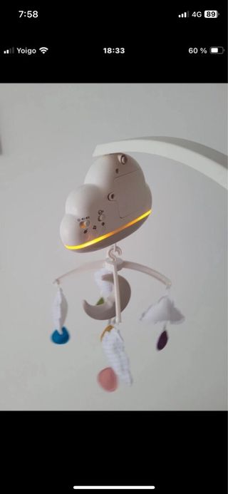 Mobile Fisher-Price Calming Clouds per Culla
