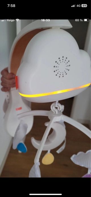 Mobile Fisher-Price Calming Clouds per Culla
