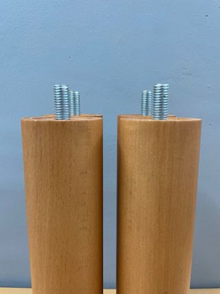 Patas de madera para somier (4 unidades) 1o