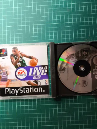 NBA Live 99 PS1 EA Sports
