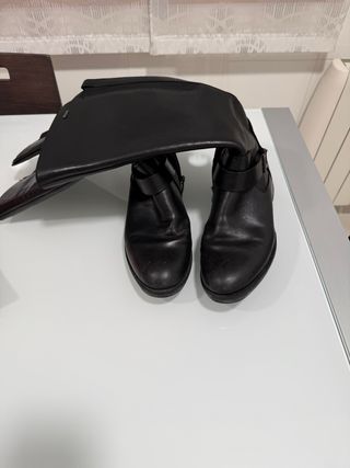 Stivali in pelle Clarks da donna