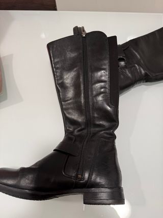 Stivali in pelle Clarks da donna