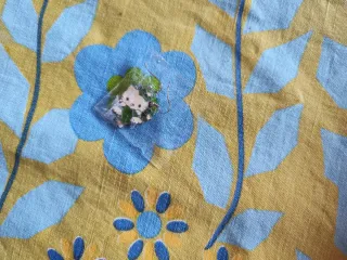 Orecchini Hello Kitty verdi e bianchi