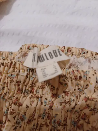 Conjunto falda y top estampado floral