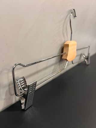 Pack 50 Perchas Pinzas Ikea Madera Metal