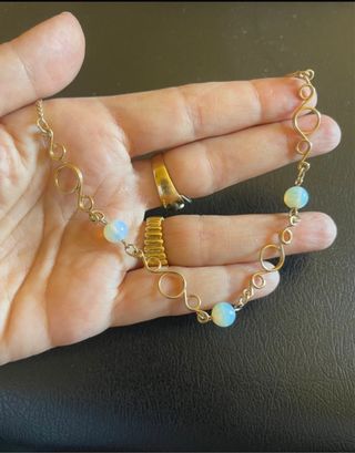 Collana bigiotteria americana anni 1977 firmata