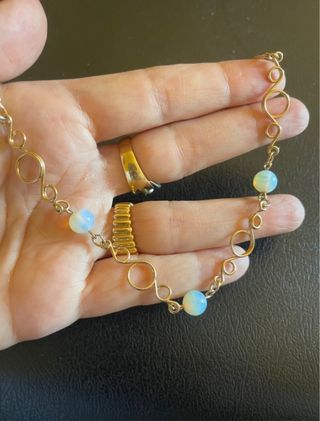 Collana bigiotteria americana anni 1977 firmata