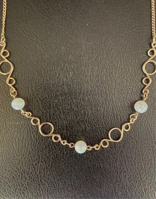 Collana bigiotteria americana anni 1977 firmata