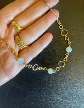 Collana bigiotteria americana anni 1977 firmata