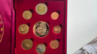 Reino Unido 2002 Patrones Monedas Euro Colección