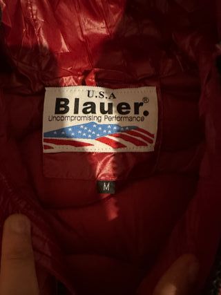 Blauer Giubbotto Rosso Taglia M