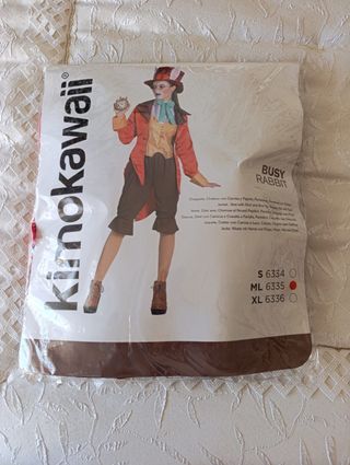 Disfraz Conejo Loco Kinokawaii Talla ML