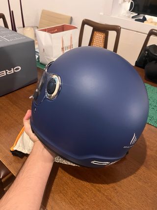 Casco Moto Azul MT Helmets
