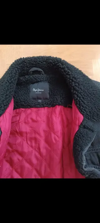 Cazadora vaquera con forro