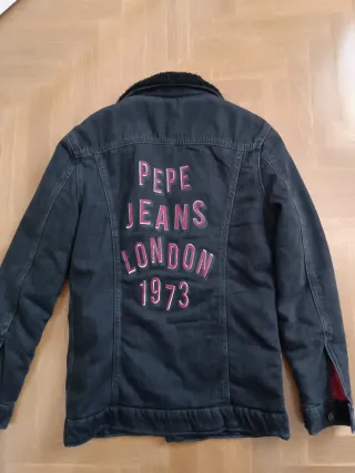 Cazadora vaquera con forro