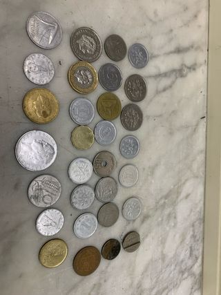 N.30 Monete Varie Italia Straniere D'Epoca