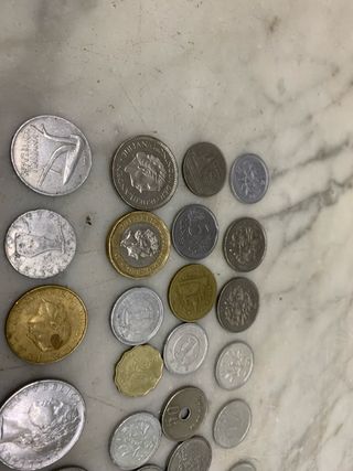 N.30 Monete Varie Italia Straniere D'Epoca