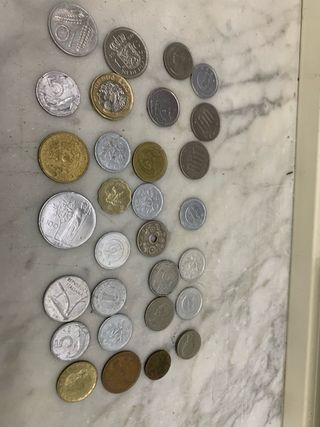 N.30 Monete Varie Italia Straniere D'Epoca