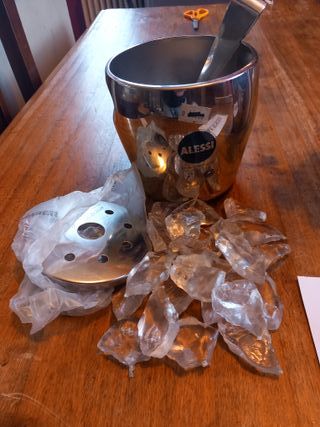 Alessi rinfresc. + secchiello porta ghiaccio