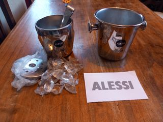Alessi rinfresc. + secchiello porta ghiaccio