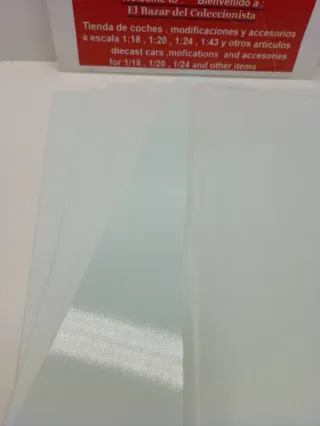 5 Hojas Calca Decal Transparente