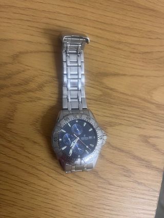 Reloj Festina Cronógrafo Azul y Plateado