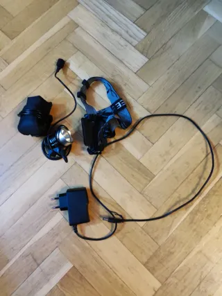 Linterna Bici LED con Accesorios