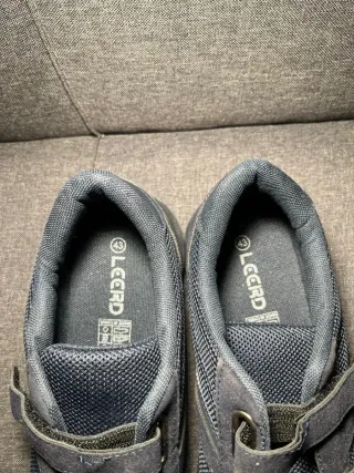 Scarpe sportive Leerd blu velcro