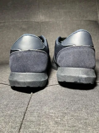 Scarpe sportive Leerd blu velcro