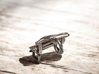 Ciondolo Panchina con Cuore Argento