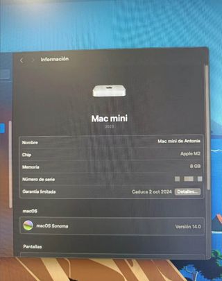 Mac Mini Apple Gris/Plata