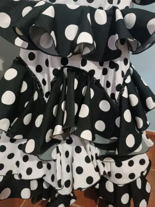 Vestido Flamenca Lunares