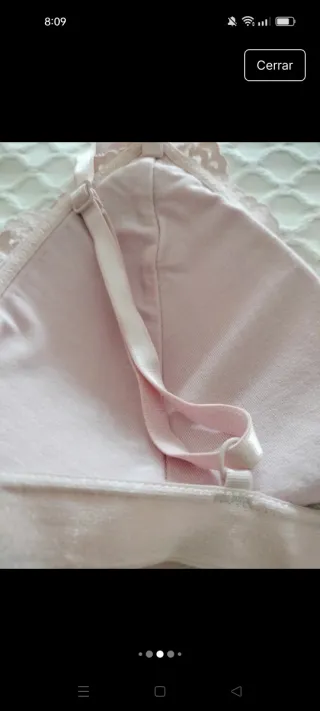 Conjunto 3 sujetadores encaje nuevos