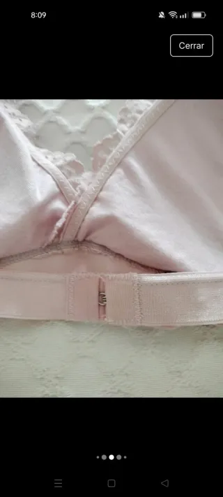 Conjunto 3 sujetadores encaje nuevos