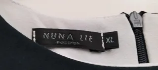 Vestito Nuna Lie donna bianco e blu