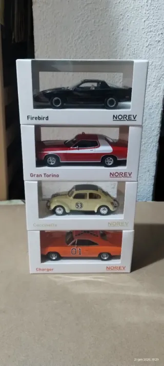Norev modellini Serie TV - 4 pezzi