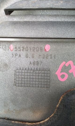 Alfa romeo 55201209 tapa motor 159 1.9 jtdm 518821