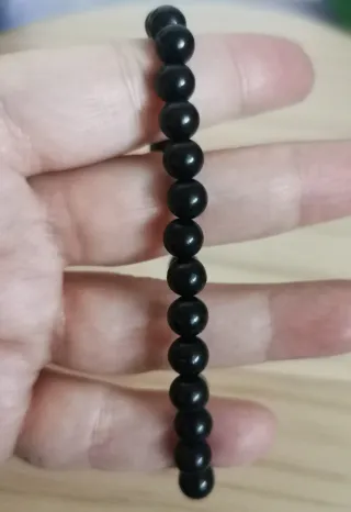 Pulsera Azabache Natural 6mm