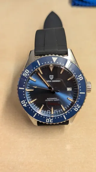 Reloj PAGANI DESIGN 1672 Automático Azul