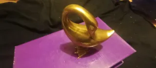 Pato latón Retro PequDecoración  mediados de siglo