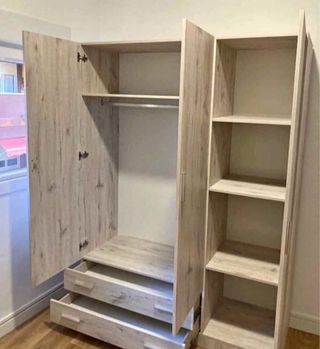 Armario modular madera