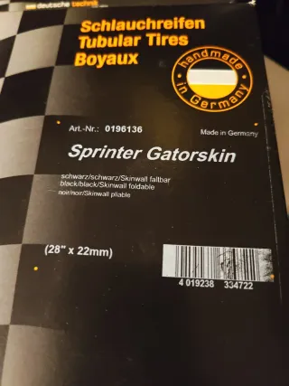 Copertone Tubolare Continental Sprinter Gatorskin