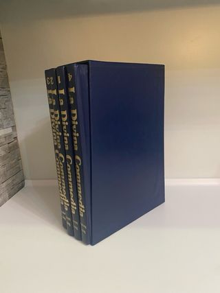 La Divina Commedia Dante Alighieri Cofanetto 4 vol