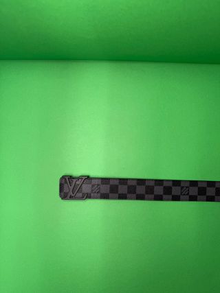 Cinturón Louis Vuitton Damier Graphite
