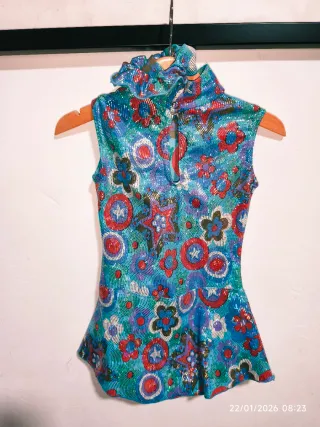 Maillot Talla 6 Brillos Floral